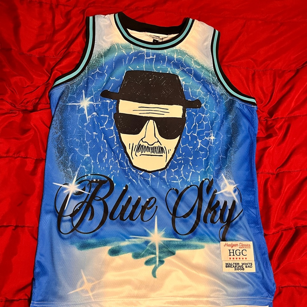 HGC Walter White “Blue Sky” Basketball Jersey